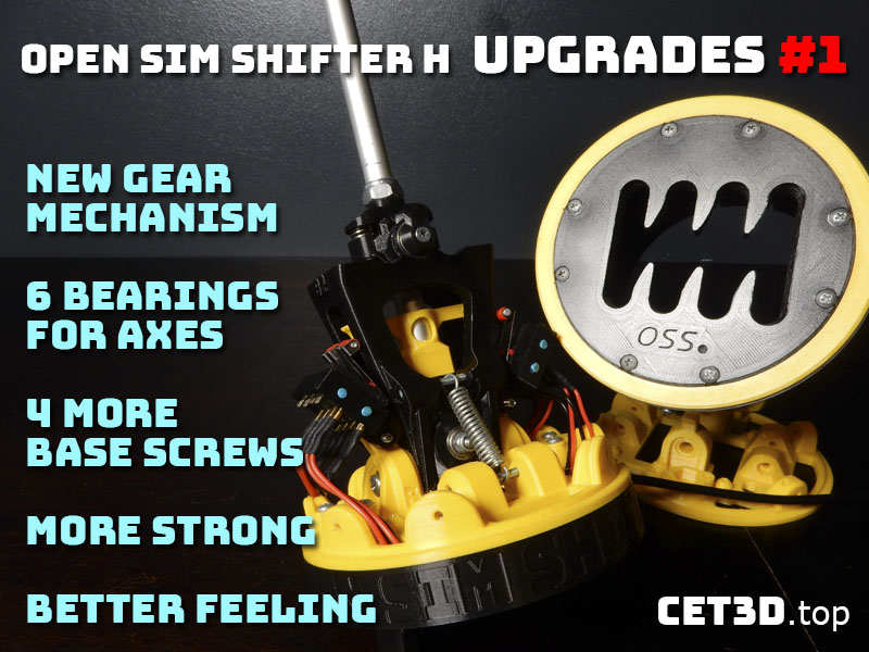 Upgrades #1 para Open Sim Shifter H