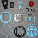 Despiece impreso 3D - Open Sim Shifter