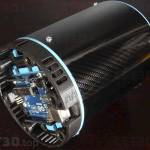 Parte inferior con Arduino UNO - Open Sim Shifter H