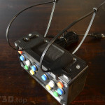 BP12 Button Box - Soporte con bridas